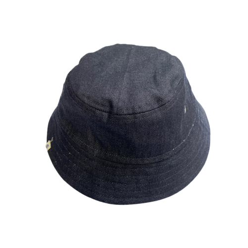 Jackalo Kids' Reversible Bucket Hat in Driftwood Stripe & Denim  product