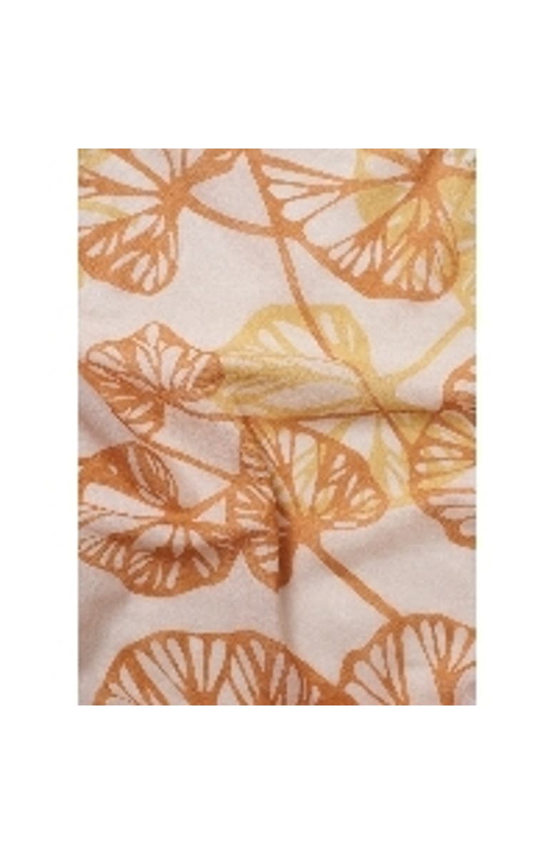 VISCATA Foulard Scarf, Alternate, color, Orange Petals
