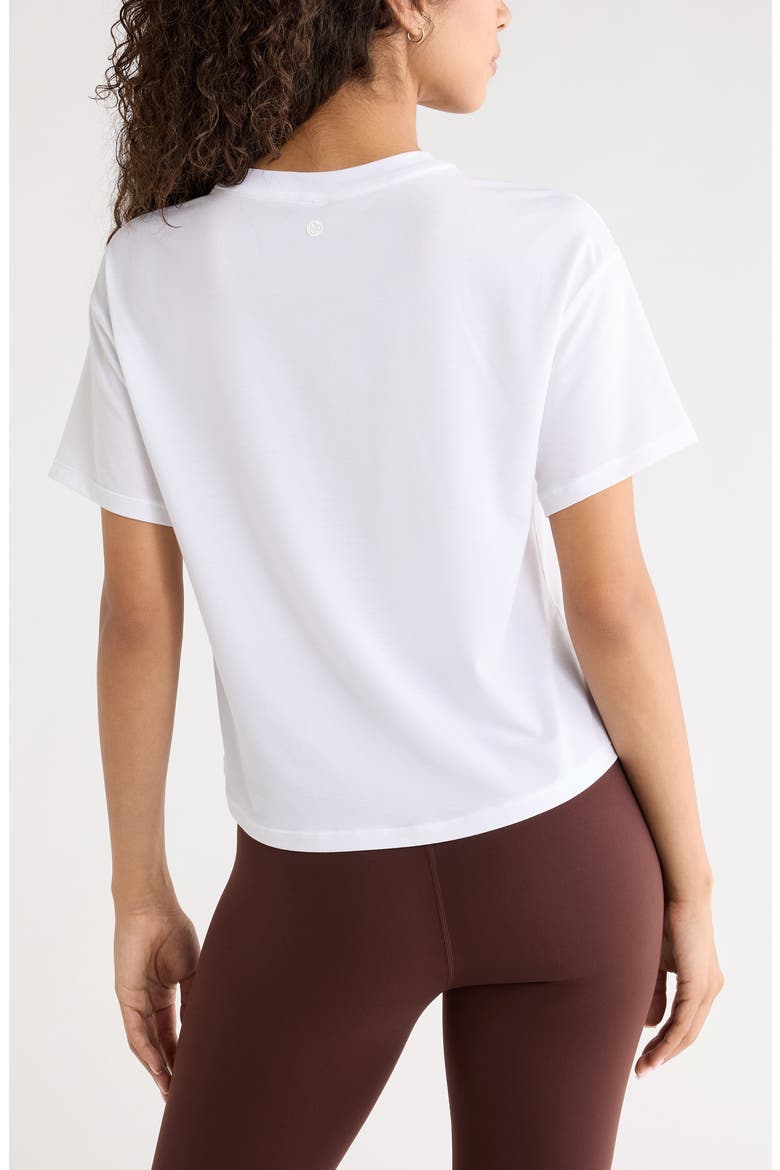 Breathe Performance T-Shirt, Alternate, color, WHITE