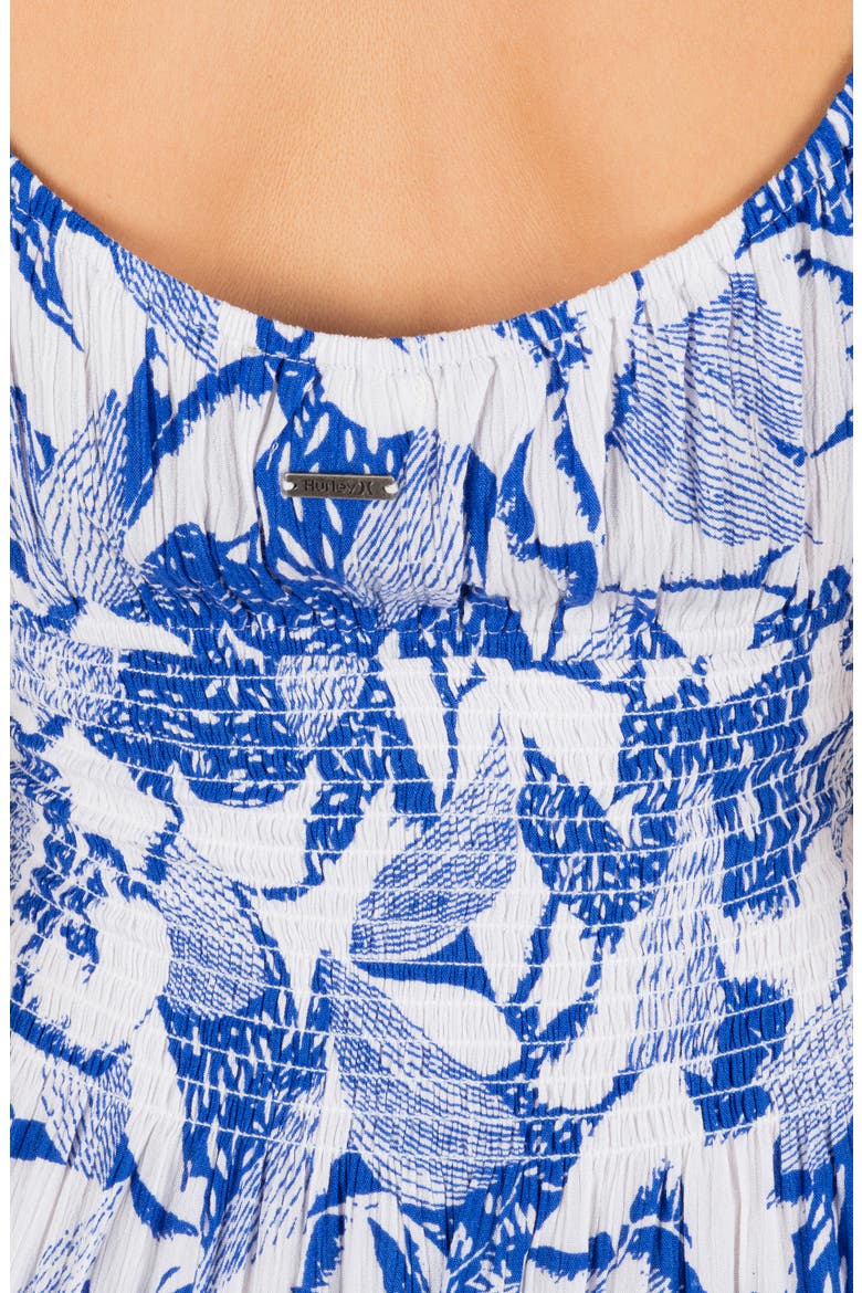 Paloma Floral Print Maxi Dress, Alternate, color, HYDRO