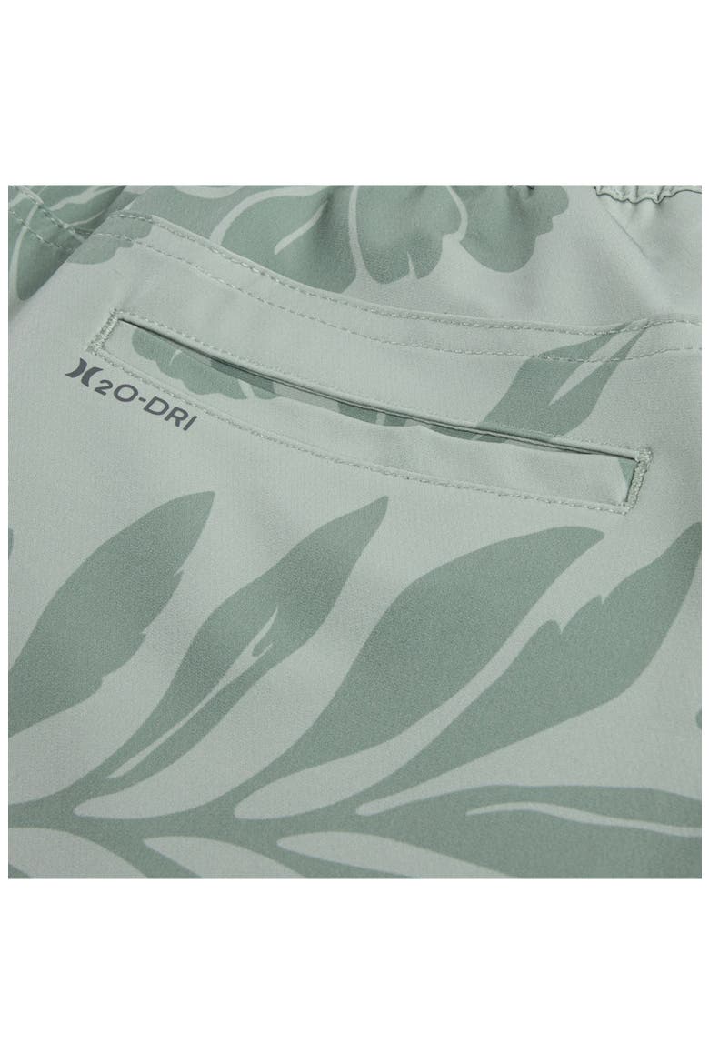 Kids' Stretch Back Walk Shorts, Alternate, color, AQUA GRAY
