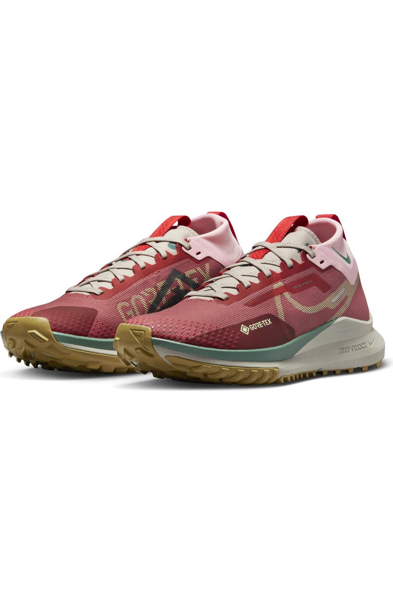 Nike React Pegasus Trail 4 Gore-Tex<sup>®</sup> Waterproof Running Shoe, Main, color,