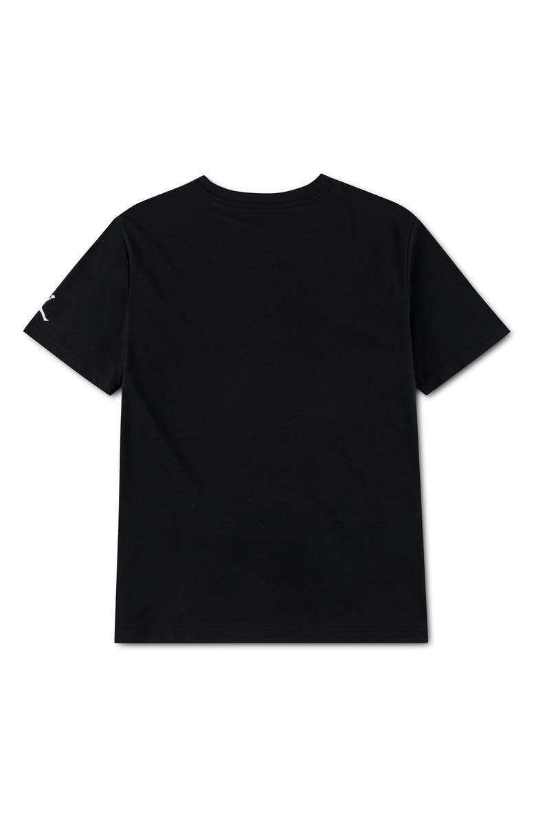 Jordan Kids' Splash Paint Graphic Cotton Blend T-Shirt, Alternate, color, Black