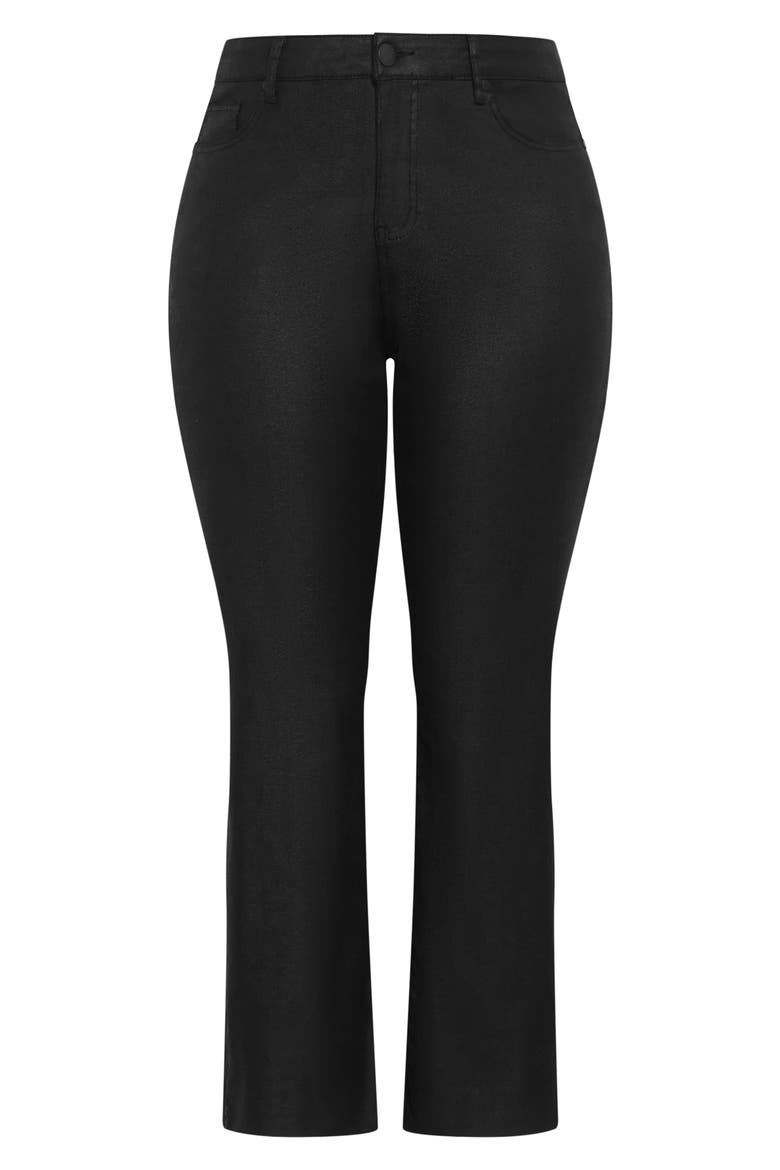 Harley Fit High Waist Coated Jean, Alternate, color, BLACK