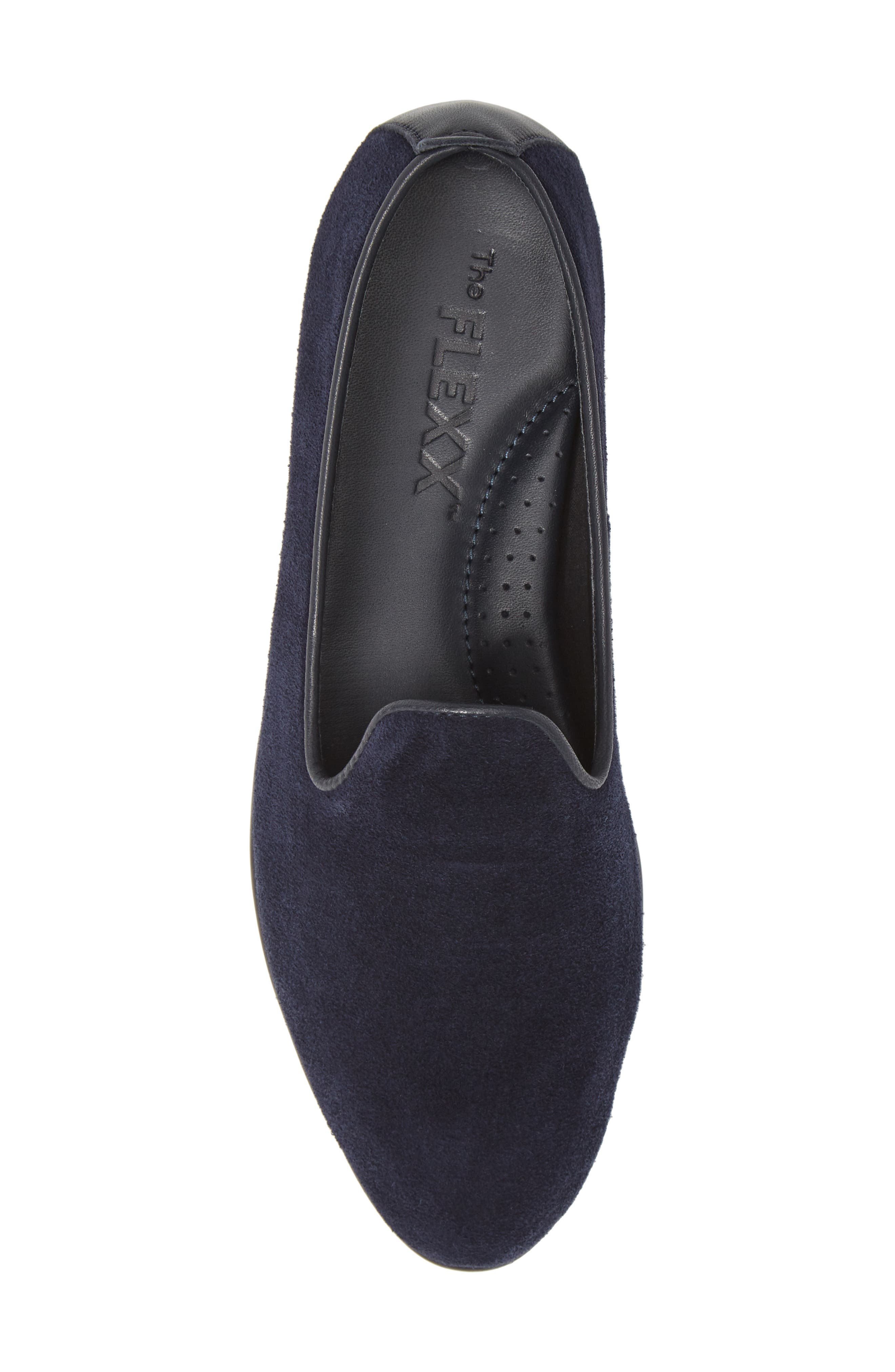 Smokin' Hot Plush Loafer, Alternate, color, BLUE SUEDE
