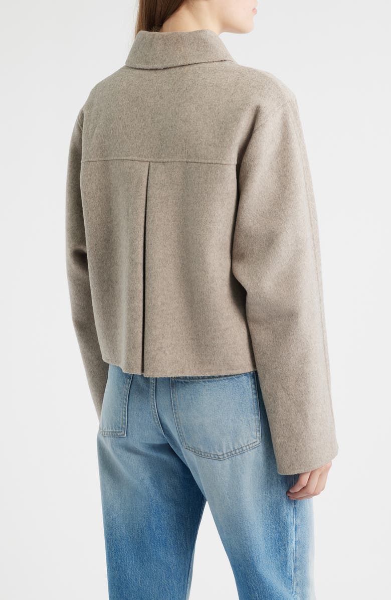 BOSS Cafeta Wool Blend Jacket, Alternate, color, Basalt