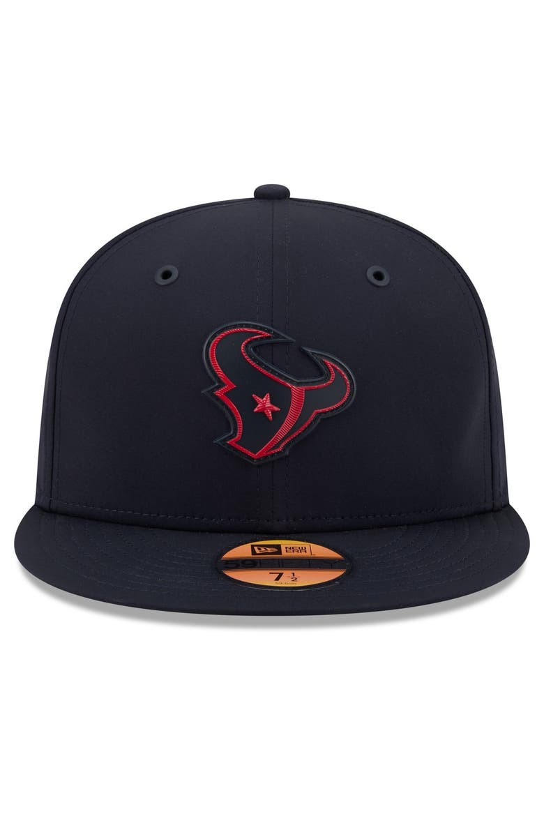 Men's New Era Navy Houston Texans 2026 Sideline 59FIFTY Fitted Hat, Alternate, color, Navy