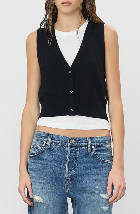 Leroy Cashmere Blend Sweater Vest