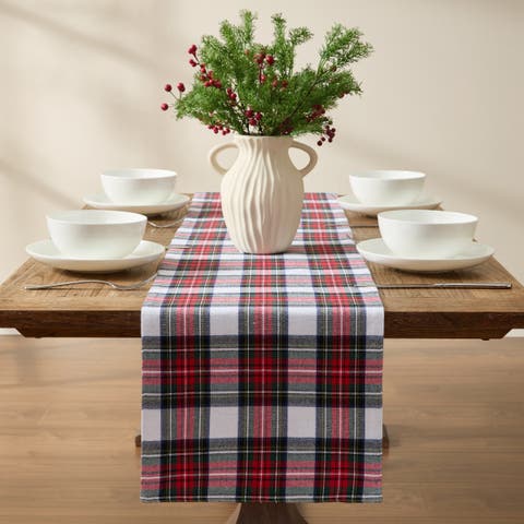Christmas Classic Holiday Plaid Table Runner