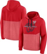 FANATICS Men's Fanatics Branded Red Washington Nationals Call the Shots Pullover Hoodie