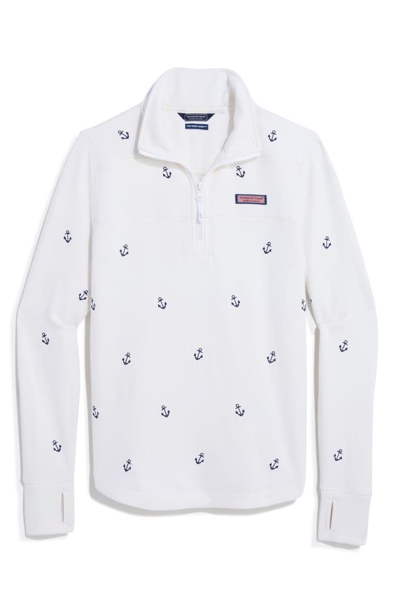 vineyard vines Dreamcloth Quarter Zip Pullover, Alternate, color, 