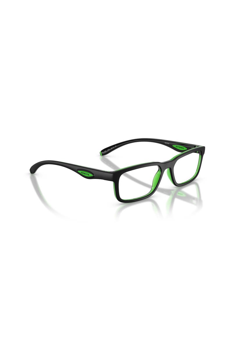 55mm Rectangle optical glasses, Alternate, color, Black
