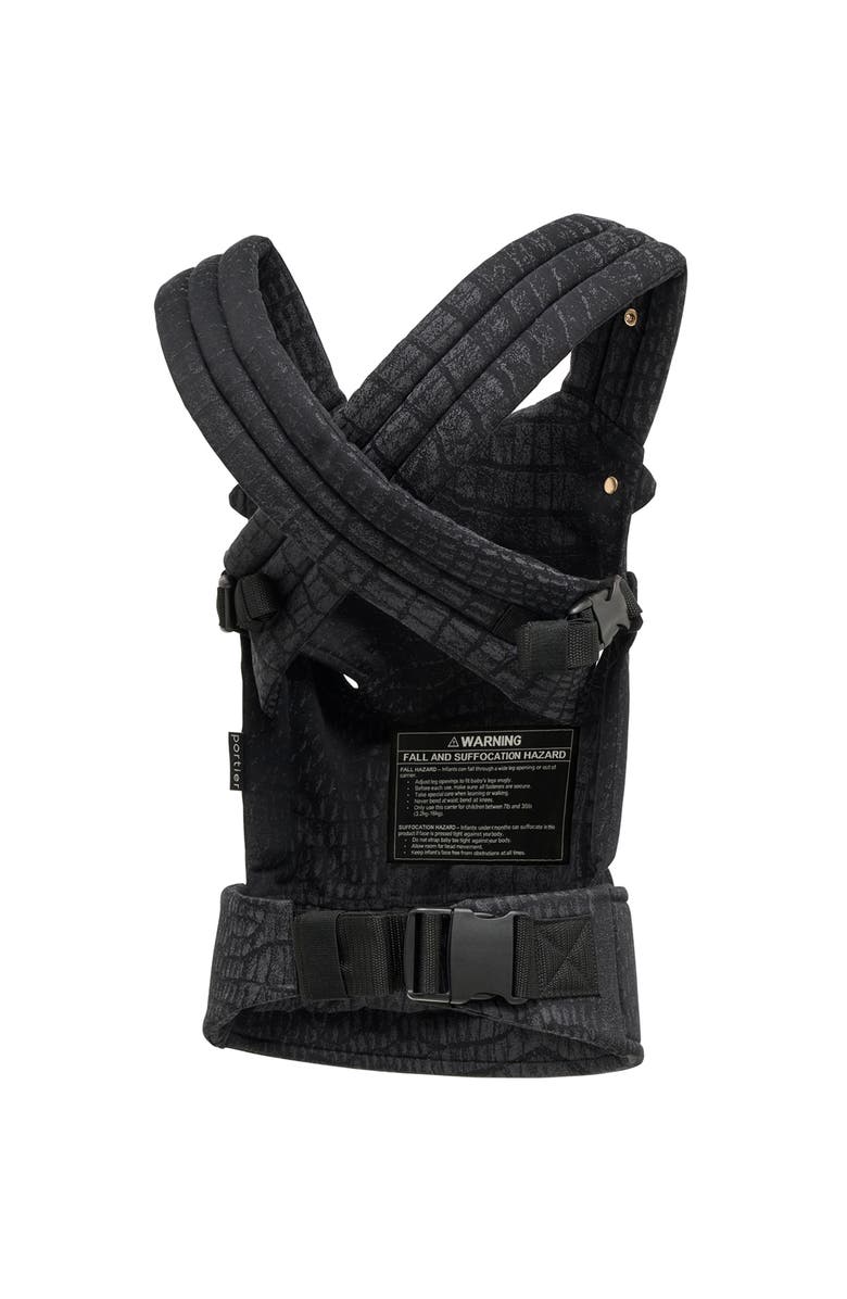 Portier Limitless Baby Carrier, Alternate, color, Black Alligator
