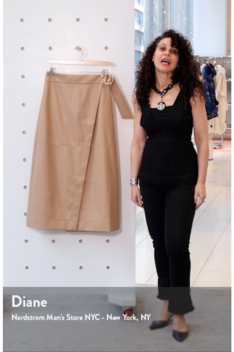 Wrap A-Line Skirt video