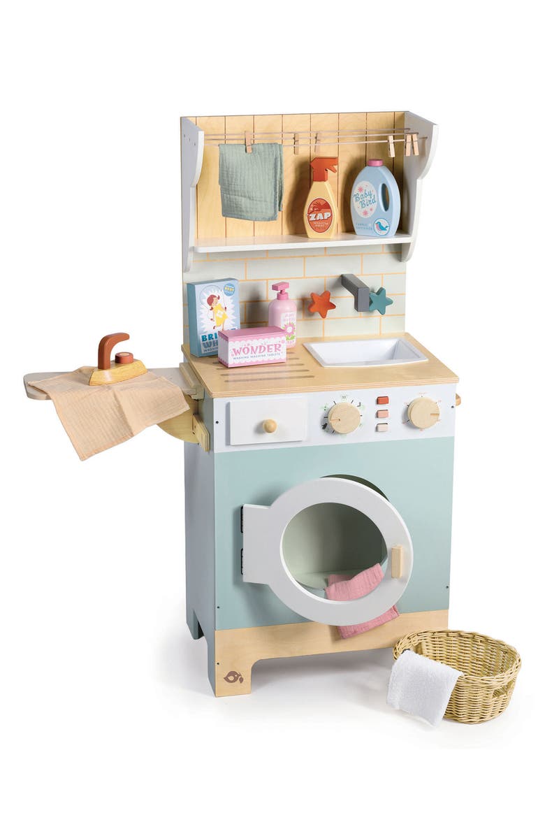 Tender Leaf Toys Laundrette Play Set, Alternate, color, Blue Multi