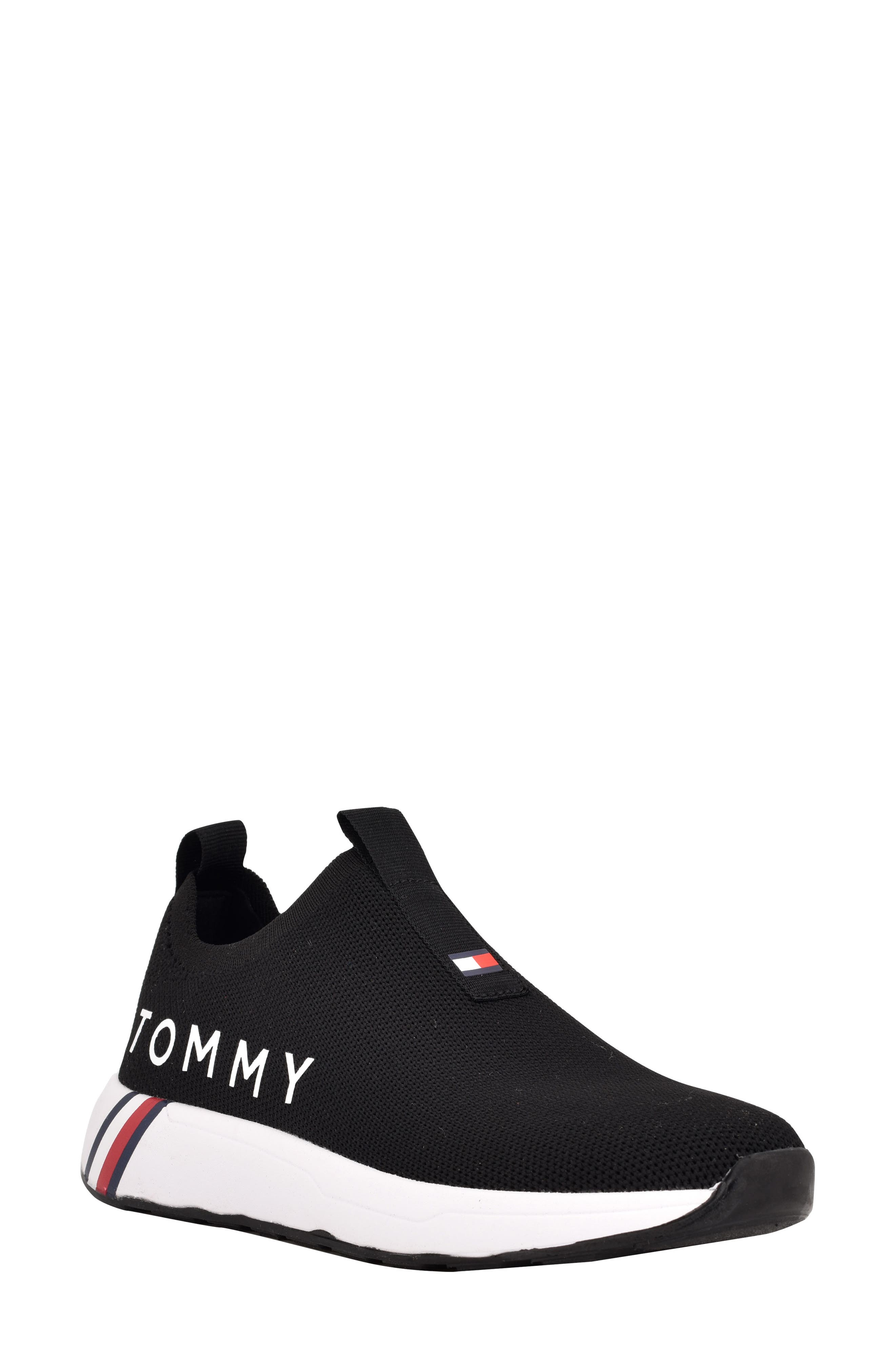 Tommy Hilfiger Aliah Sneaker, Main, color, Black