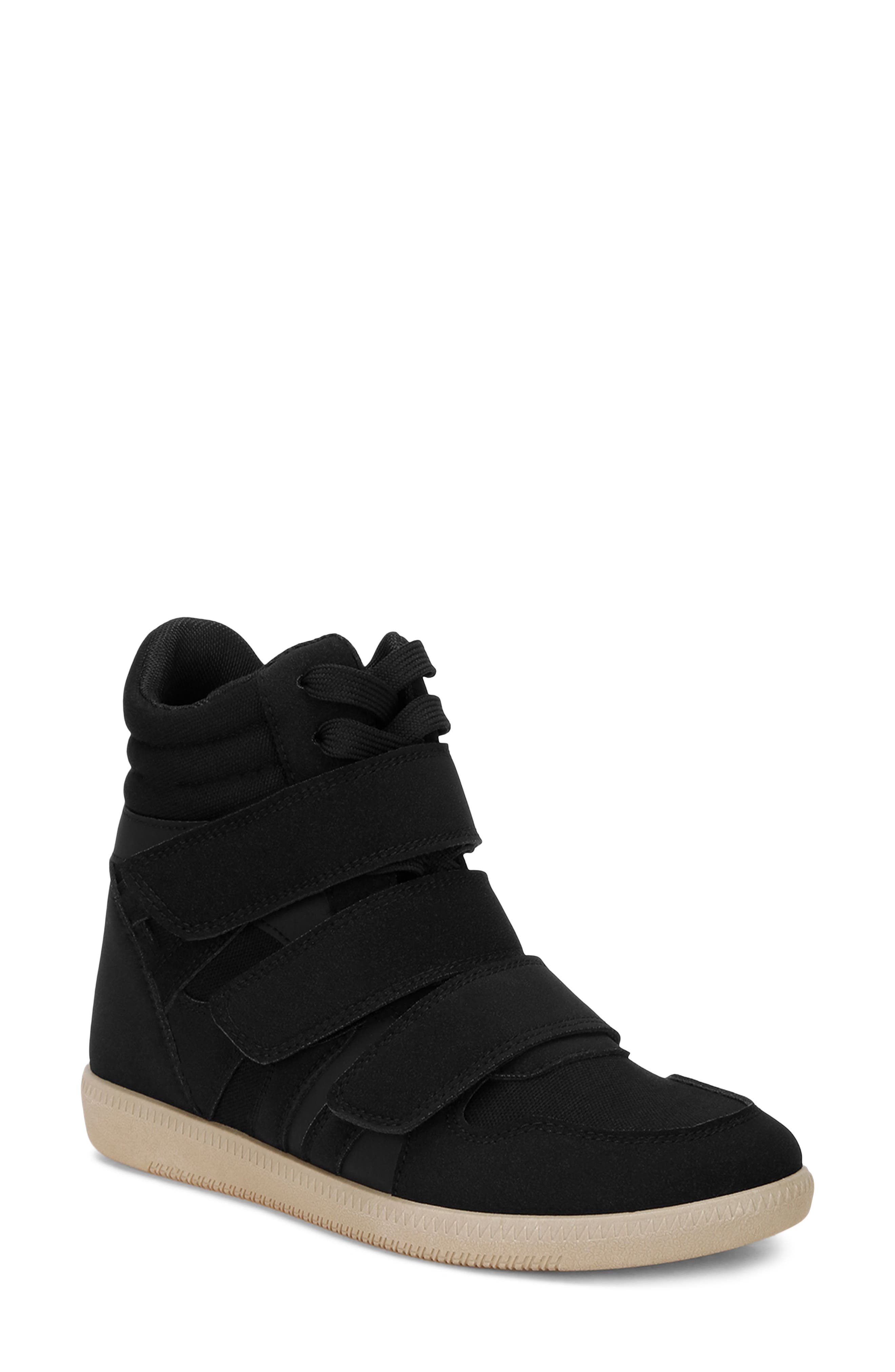 Naion High Top Sneaker, Main, color, BLACK