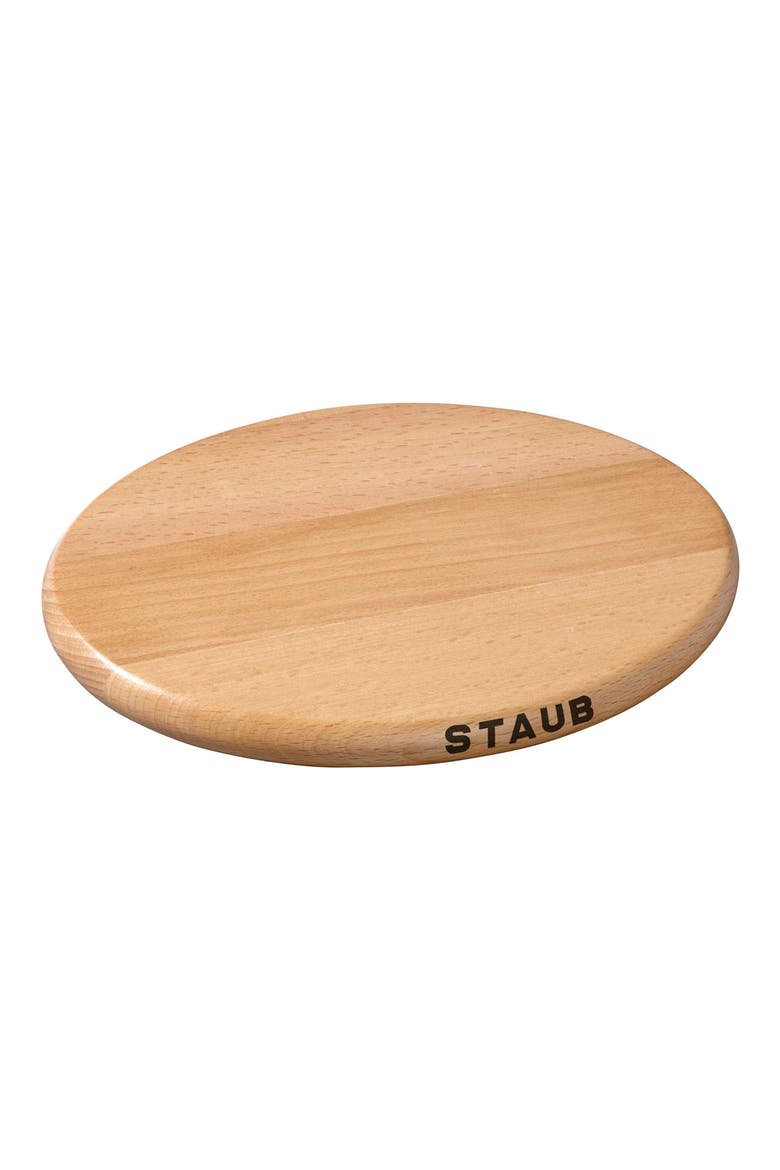 6-Inch Magnetic Wood Trivet, Main, color, BROWN