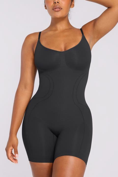 Seamless Mid-Thigh Full Shaping Bodysuit