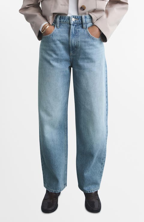 High Waist Balloon Jeans