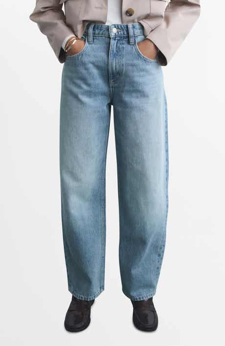 MANGO High Waist Balloon Jeans