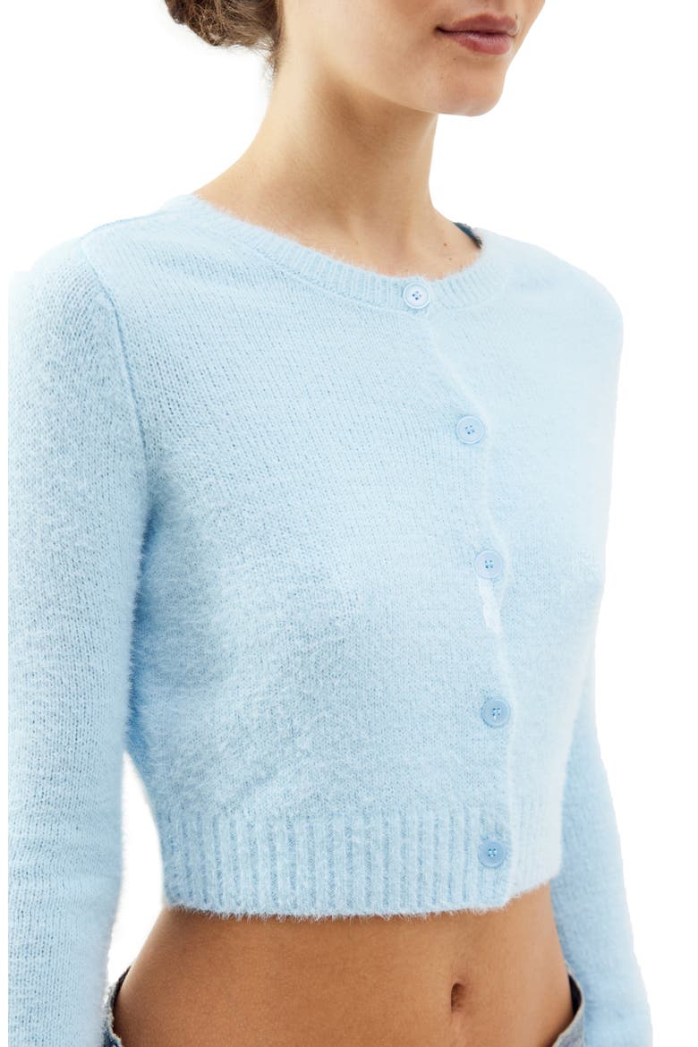 Molly Crop Cardigan, Alternate, color, LIGHT BLUE