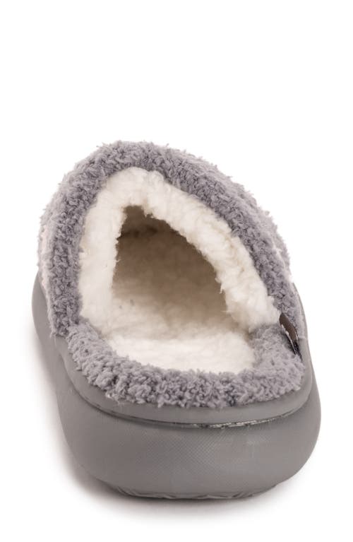 Muk Luks Cori Faux Shearling Scuff Slipper In Multi