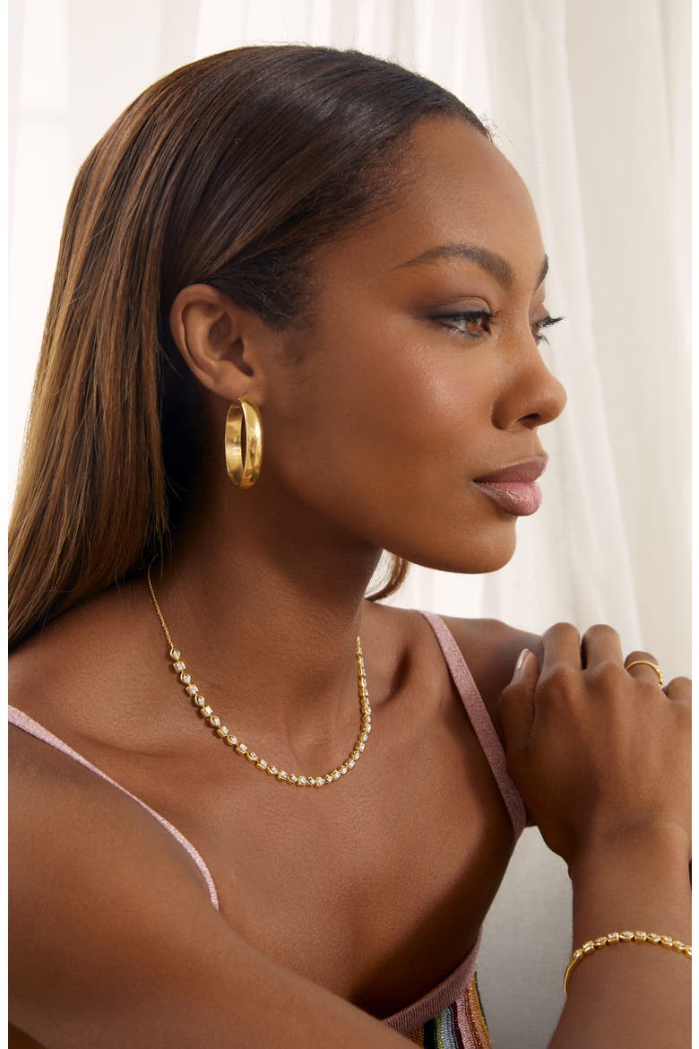 Maya Diamond Necklace (Nordstrom Exclusive), Alternate, color, 18K YELLOW GOLD
