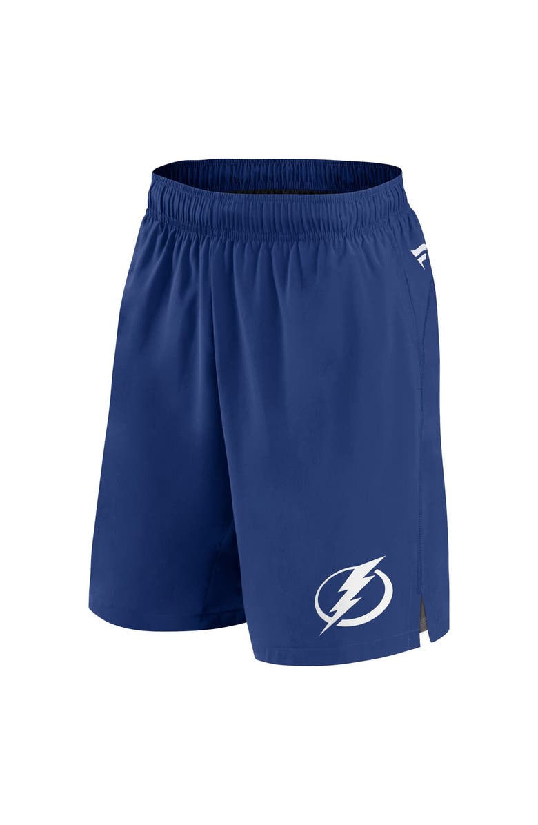 FANATICS Men's Fanatics Branded Blue Tampa Bay Lightning Authentic Pro Tech Shorts, Alternate, color, Blue
