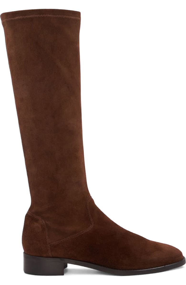 Aquatalia Sabrena Weatherproof Knee High Boot, Alternate, color, Brandy Suede