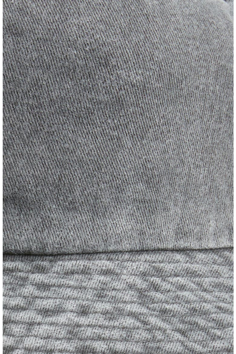 Cotton Twill Bucket Hat, Alternate, color, WASHED BLACK