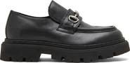 Roberto Cavalli Leather Lug Sole Loafer