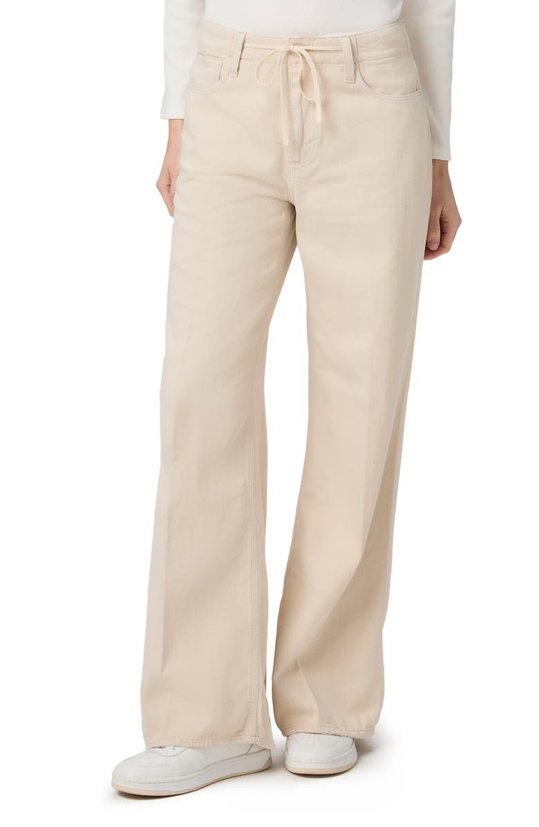 PAIGE Zoey Tie Waist Wide Leg Jeans, Main, color, 