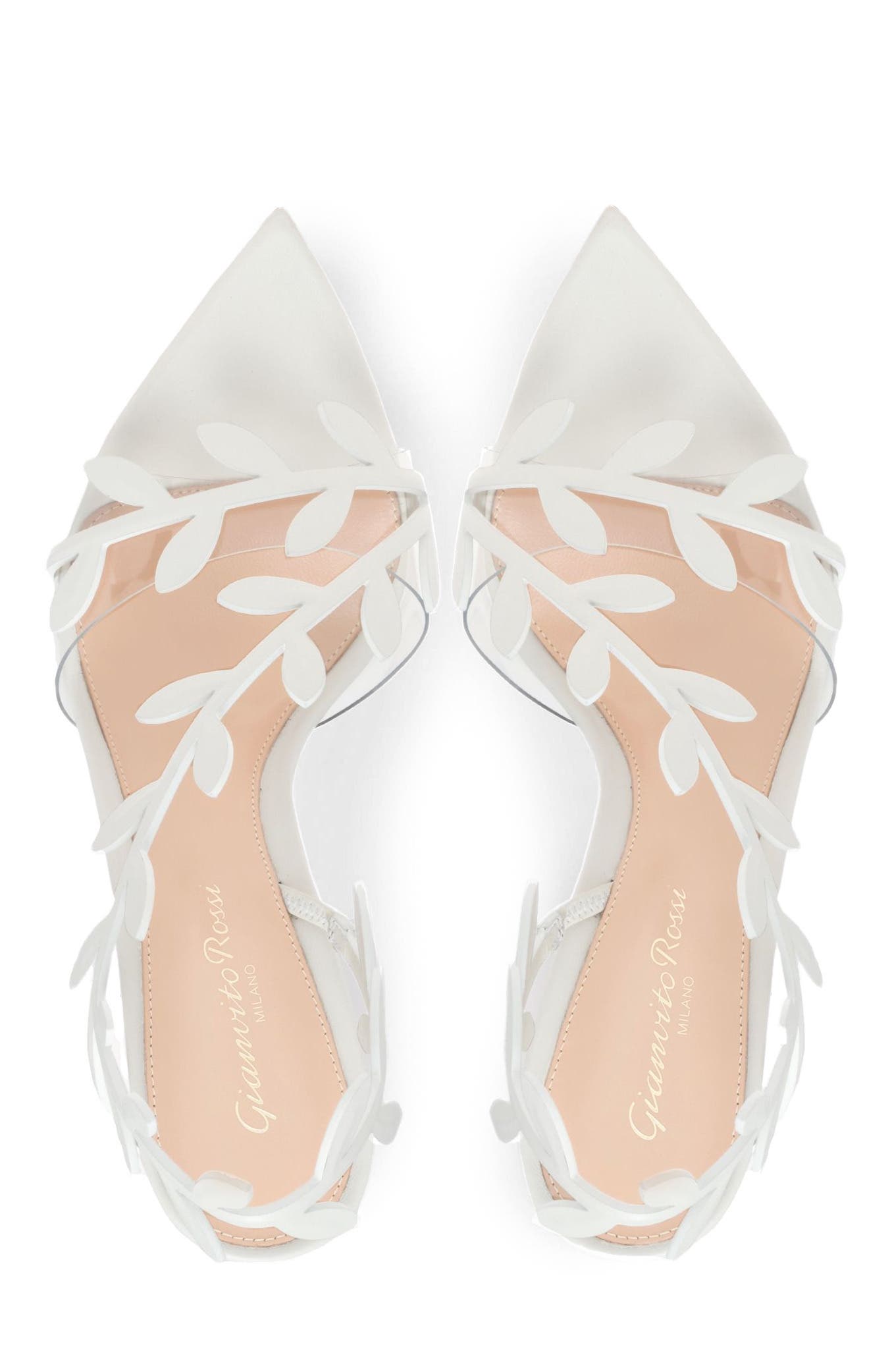 Gianvito Rossi Flavia Sandal, Alternate, color, White