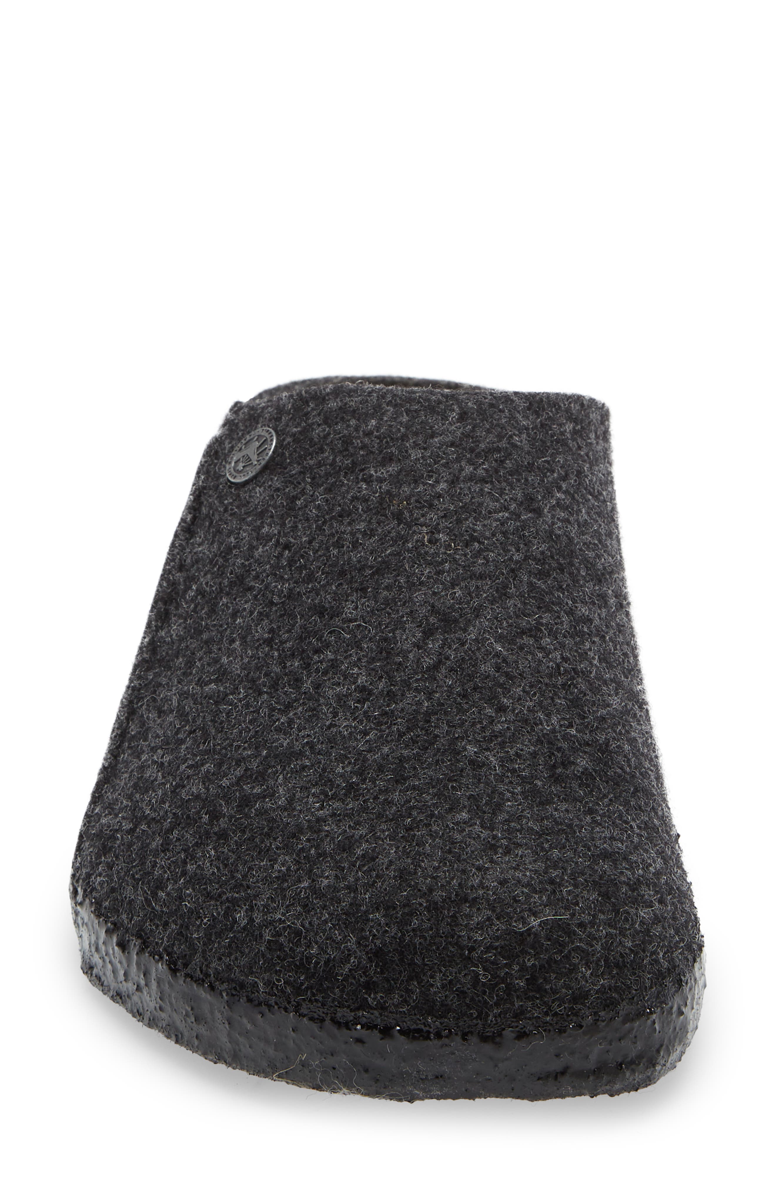 Zermatt Genuine Shearling Lined Slipper, Alternate, color, GRAY
