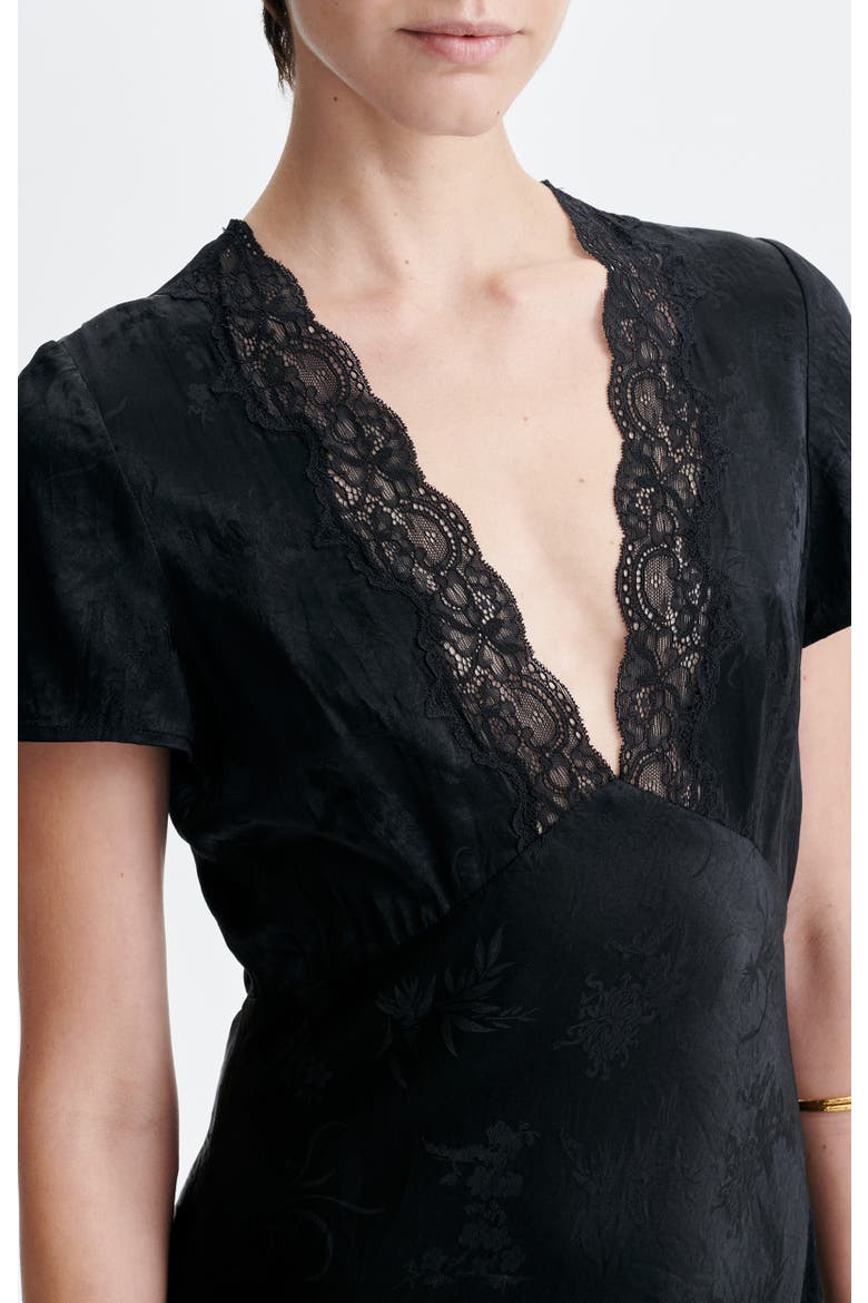 Midi Dress, Alternate, color, Noir