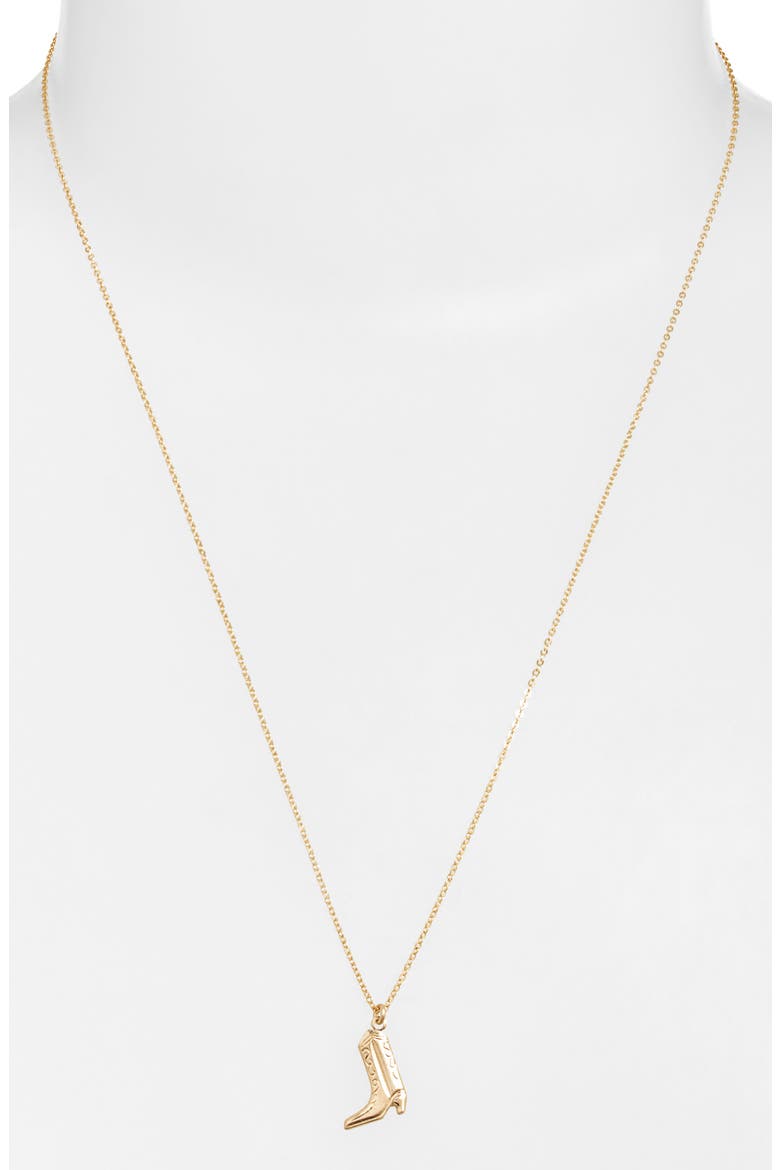 Houston Pendant Necklace, Alternate, color, GOLD