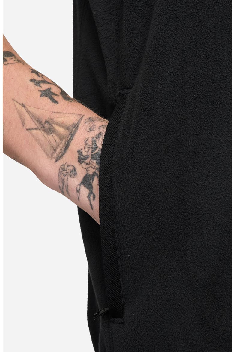 Sportswear Club Winterized Vest, Alternate, color, BLACK/ WHITE