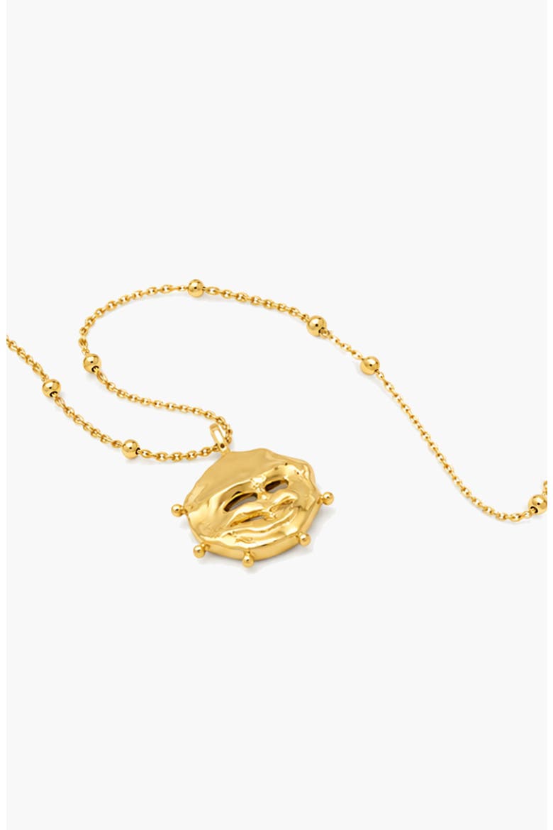 Bisou Necklace In Gold, Alternate, color, Gold