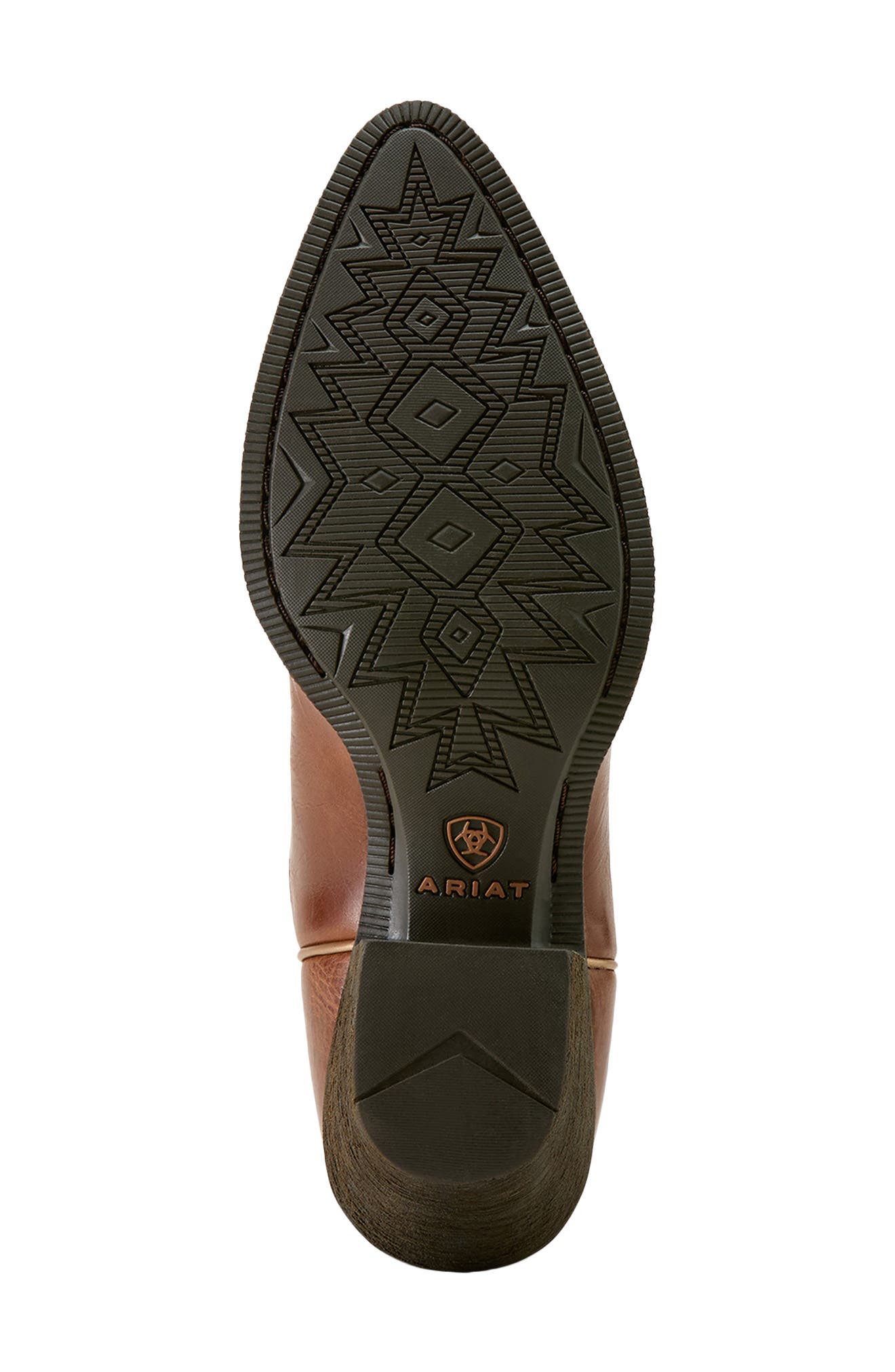 Ariat Maggie J Toe Short Western Boot, Alternate, color, Aged Sienna