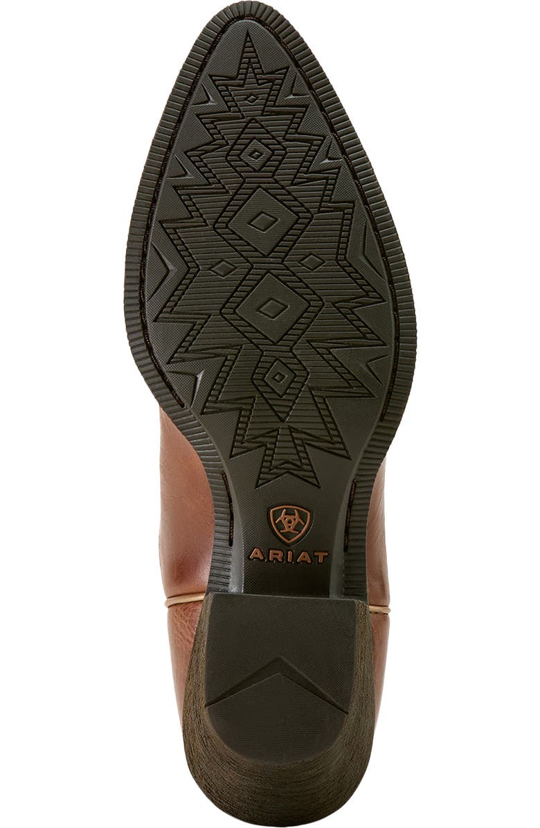 Ariat Maggie J Toe Short Western Boot, Alternate, color, Aged Sienna