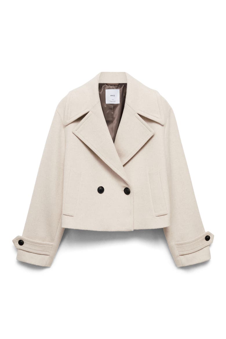 Double Breasted Jacket, Main, color, LIGHT/ PASTEL GREY