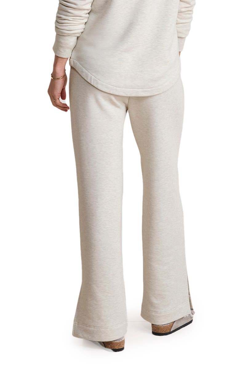 vineyard vines Pull-On Wide Leg Pants, Alternate, color, Marshmallow Heather