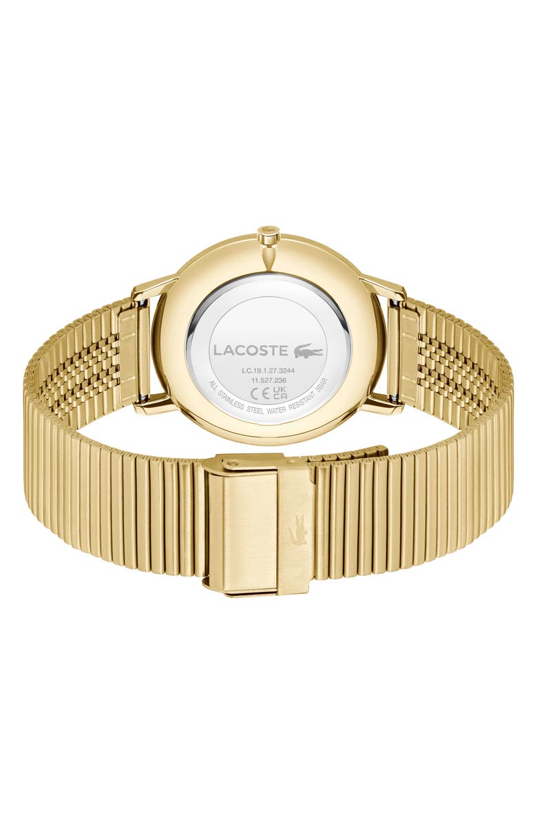 Lacoste Crocorigin Bracelet Watch, 40mm, Alternate, color, Gold