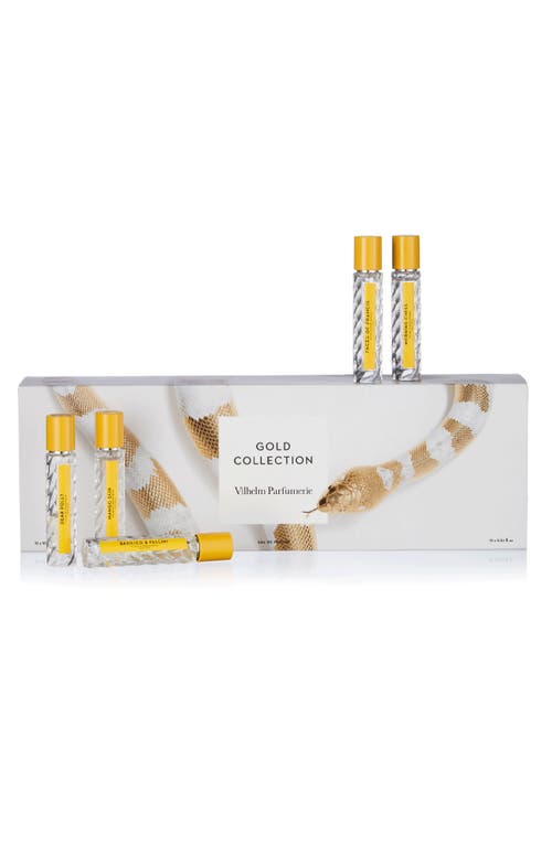 Vilhelm Parfumerie Gold Collection Eau De Parfum Set In Transparent
