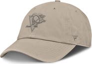 FANATICS Men's Fanatics Tan Pittsburgh Penguins Authentic Pro Road Adjustable Hat