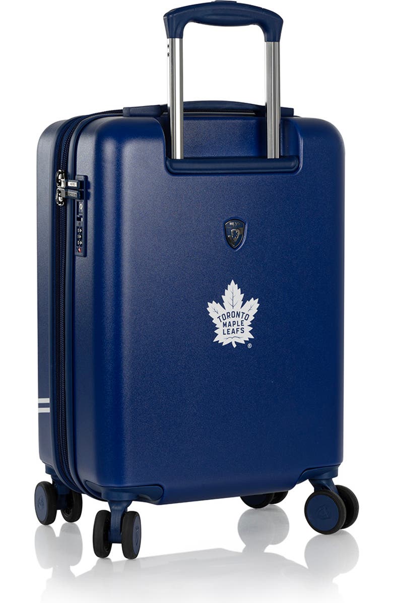 Heys NHL 21 Inch Luggage - Toronto Maple Leafs, Alternate, color, Blue