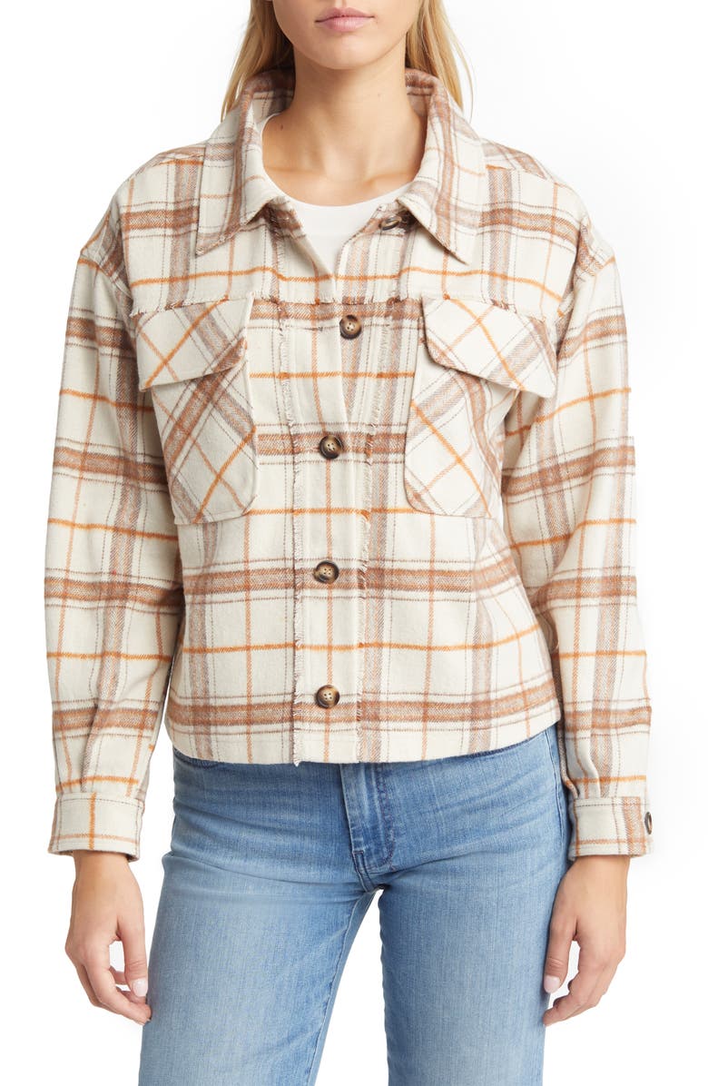 Wit & Wisdom Women's Plaid Crop Jacket, Alternate, color,