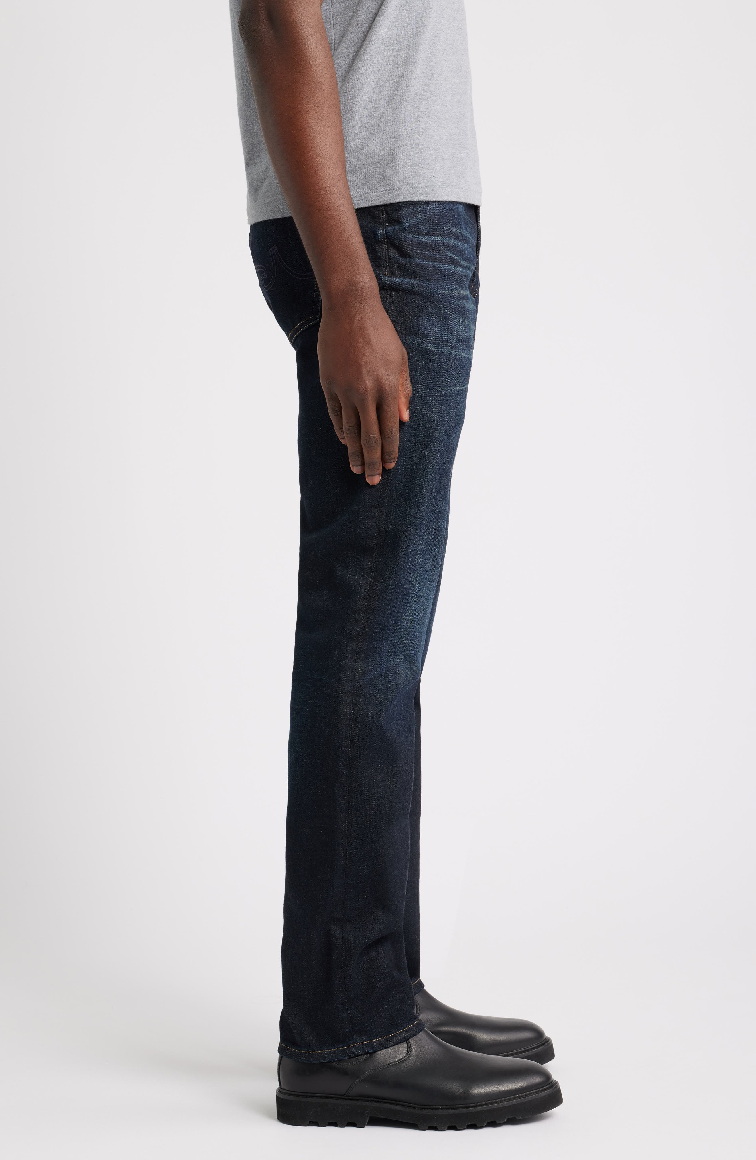 Мужские джинсы AG Everett Slim Straight Jeans — фото 3