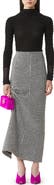 Lanvin High-Neck Top In Wool And Mohair